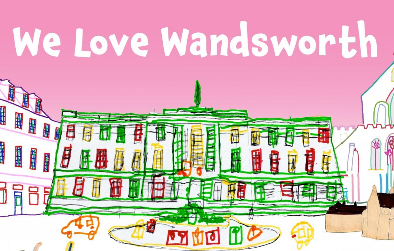 We love Wandsworth drawing